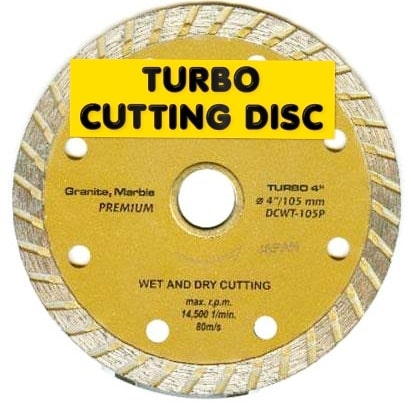 Takeer - Concrete/Granite/Masonry/Marble Turbo Cutting Disc Wheel.
                   