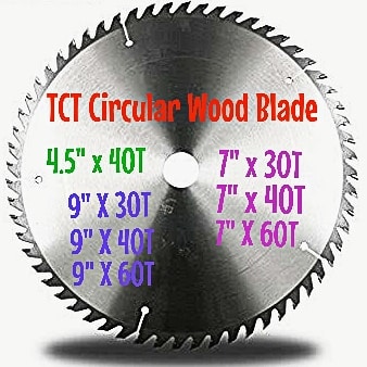 Takeer - TCT Circular Wood Blade // Disc ya kukatia mbao zipo!!! 
Size: 4.5" // 7" // 9". 
Meno: 24, 30, 40, 60, 100 (zote zipo)
Karibuni sana!!!

         ...