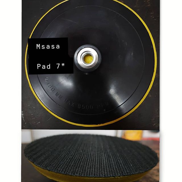 Takeer - Sanding Pad Disc 
Msasa pad disk
Size: 4" 4.5" 5" na 7" zipo.
Karibuni sana!!
              