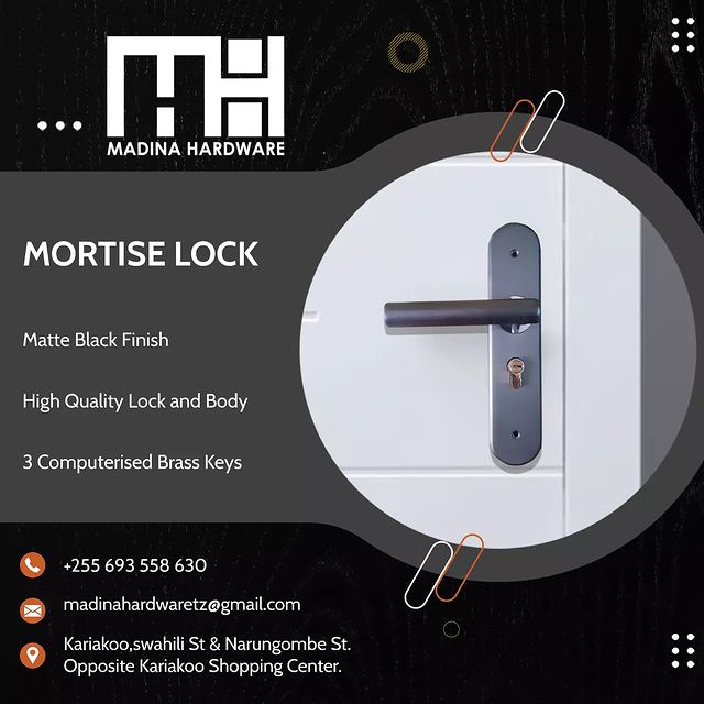 Takeer - MORTISE DOOR LOCK

High quality door lock suitable for inside and outside doors.

Kindly feel free to contact us for prices or regarding any other ...