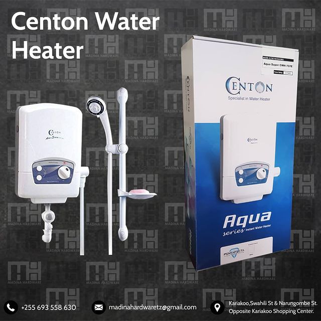 Takeer - CENTON INSTANT WATER HEATER

Available Wholesale and Retail

Kindly feel free to contact us regarding any other items that you wish to purchase. 

...