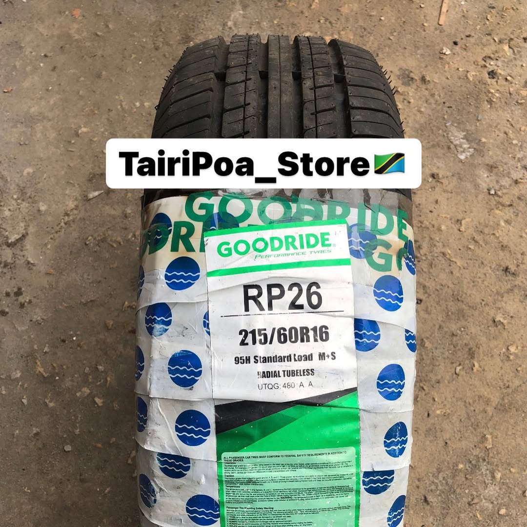 Takeer - ENDESHA GARI LAKO KWA KUAJIAMINI.. 

Chagua Tyre Bora Kutoka Kwetu  

Tupigie Tukushauri Tyre Ya Kufunga Kwenye Gari Yako. Tunauza Tyre Bora Na Nzu...