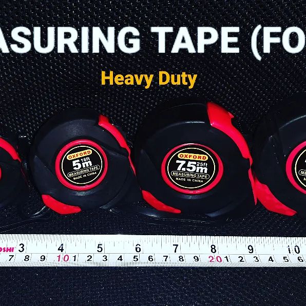 Takeer - Measuring Tape Footi
Size"  3m // 5m // 7.5m // 10m
           