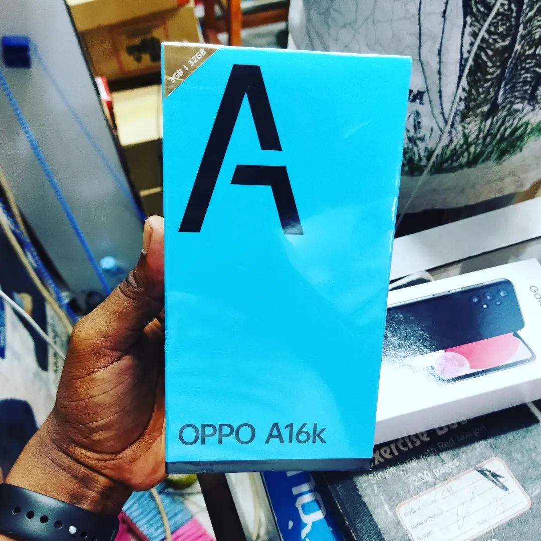 Takeer - Oppo A16 Yenye GB32 storage, RAM 3GB inapatikana gulioni kwa Tsh. 350,000/=

Free delivery Dar es salaam within 10km from kariakoo 

📞
    
     