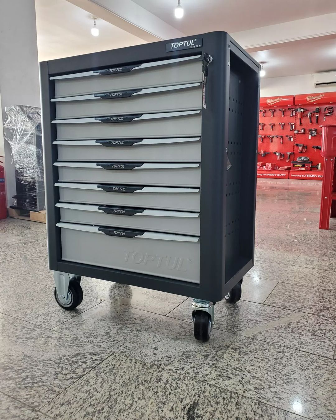 Takeer - Tools Trolley  Cabinet Mechanical 8drawers 448pcs set Pro+ Available in stock