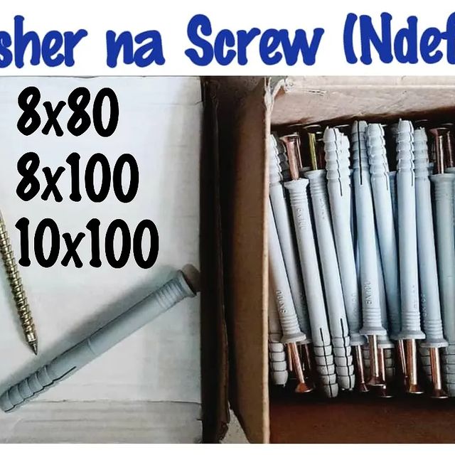 Takeer - Fisher na Screw NDEFU
8x80mm
8x100mm
10x100mm 
ZIPO!!