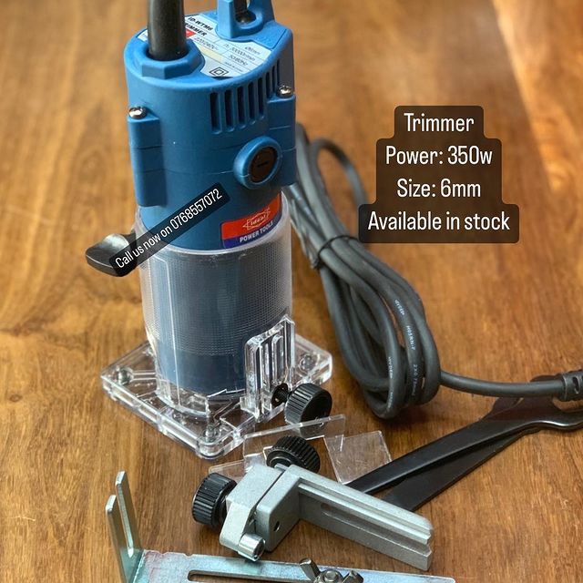 Takeer - New arrivals 🛩🚧🚧
Category: Power Tools
Name: Trimmer M/c
Brand: Ideal
Power: 350W
Size: 6mm
Now available in bulk,get your now

For more details...