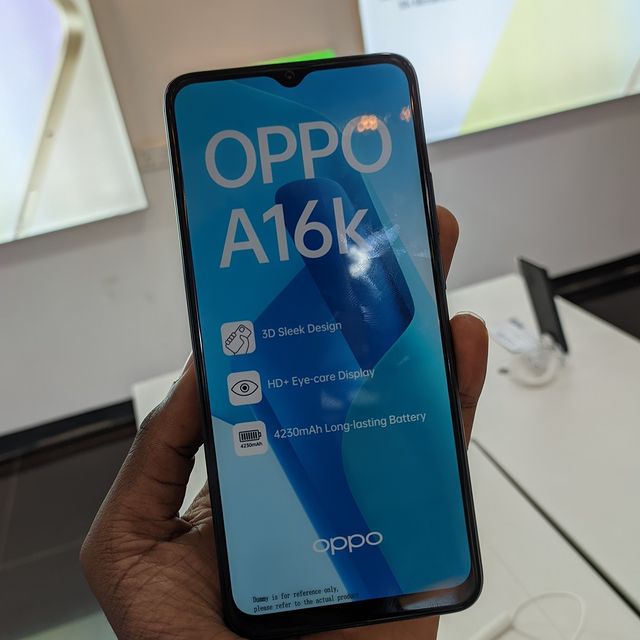 Takeer - Oppo a16k
Ram 3 storage 32gb price 310,000tsh
Ram 4 storage 64gb price 450,000tsh
Karibu tupo chinaplaza ground floor tunaangaliana na
lift tupigie...