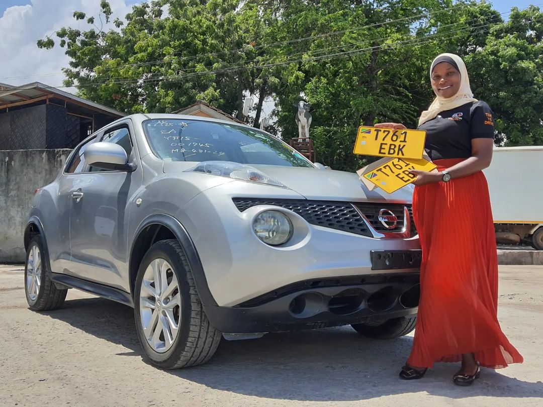 Takeer - TUMEAGIZA NA KUFIKISHA  KWA  

NISSAN JUKE

BUDGET  KUANZIA MILL 22.5

CALL 
TUPO DAR ES SALAAM

OFISI :MAGOMENI  USALAMA JENGO LA 3D-FLOOR YA PILI...