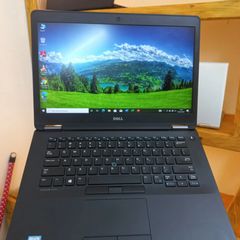 Takeer - DELL LATITUDE E7470
6TH GENERATION 
CORE i5
2.40GHZ PROCESSOR (4 CPUs)
8GB RAM
256GB SSD
14.0" INCHES SCREEN DISPLAY 
5HOURS BATTERY 
CLEAN CONDITI...