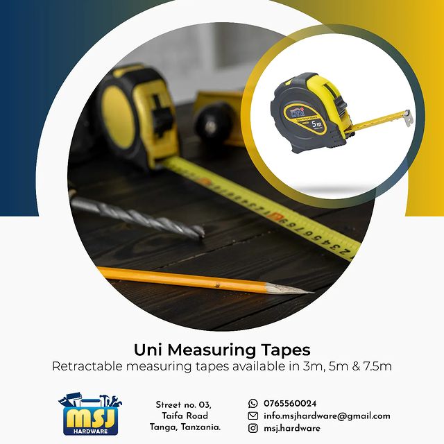 Takeer - UNI MEASURING TAPES ZINAPATIKANA KWENYE SIZE YA 3M, 5M NA 7.5M. TUPIGIE KUWEKA ODA YAKO
.
.
.
.
.
.
.
.
.
.
.
.
                            