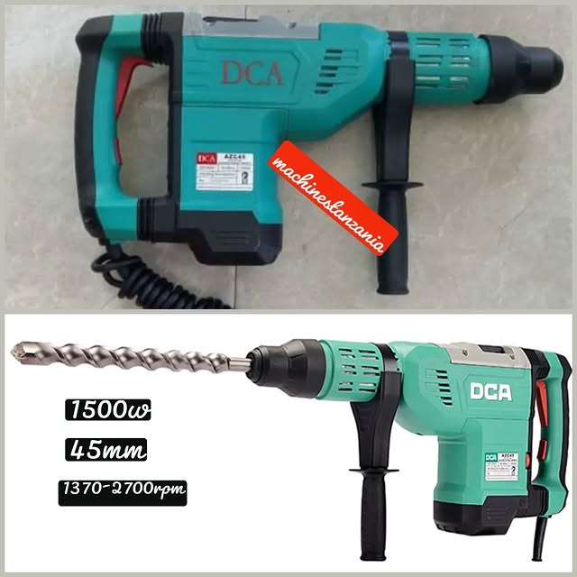 Takeer - Rotary hammer hii inaweza kutumika migodini  katika shughuli za Ujenzi

Wasiliana nasi kwa simu au whatsapp 
🟢1,400,000/=

       