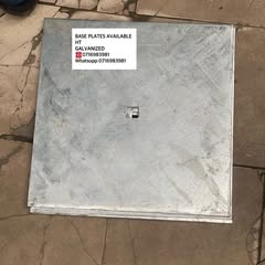 Takeer - BASE PLATE AVAILABLE 

-GALVANIZED 
-HIGH TENSION

KWA MAWASILIANO / FOR ENQUARIES

CALL:☎️WHATSUP:
TUNAPATIKANA KARIAKOO MTAA WA NARUNG'OMBE NA GO...