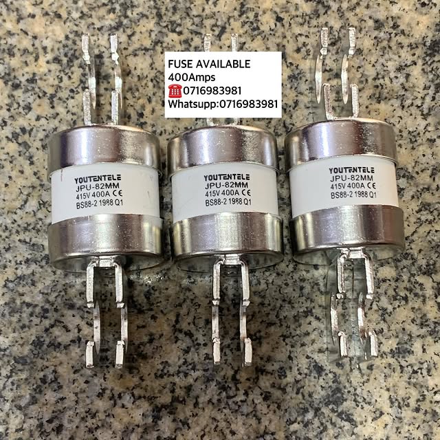 Takeer - HRC FUSE AVAILABLE 

400A
415V

KWA MAWASILIANO / FOR ENQUIRERS 

CALL:☎️WHATSUP:
TUNAPATIKANA KARIAKOO MTAA WA NARUNG'OMBE NA GOGO 

 
 
