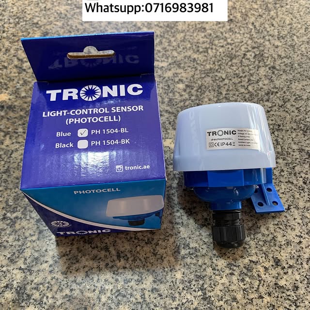Takeer - PHOTOCELL AVAILABLE 

20A

KWA MAWASILIANO / FOR ENQUIRERS 

CALL:☎️WHATSUP:
TUNAPATIKANA KARIAKOO MTAA WA NARUNG'OMBE NA GOGO 

 
 
