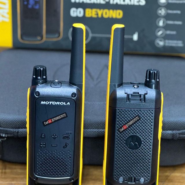 Takeer - New arrivals 🚢🚧
Motorola Walkie-talkie T82 Extreme 

KEY FEATURES :
-Up to 10km talk range
-USB Charger
-Rechargeable NMH batteries 
-Water Proof...