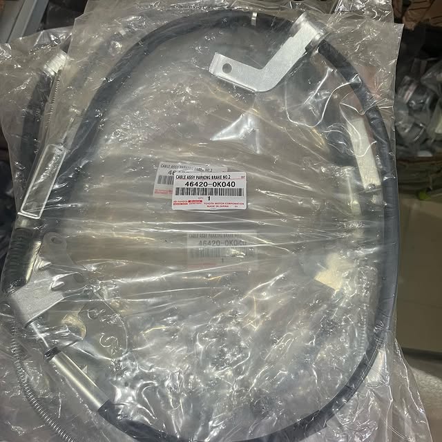 Takeer - HAND BRAKE CABLE FOR HILUX VIGO zipo dukani zinakua vipande vitatu zote zipo kwa bei ya jumla 

CALL Call 
MIKOANI TUNATUMA KWA UAMINIFU MKUBWA ✅

...