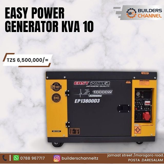 Takeer - Easy power GENERATOR 
10 KVA 
3 PHASE 

Contact us :
