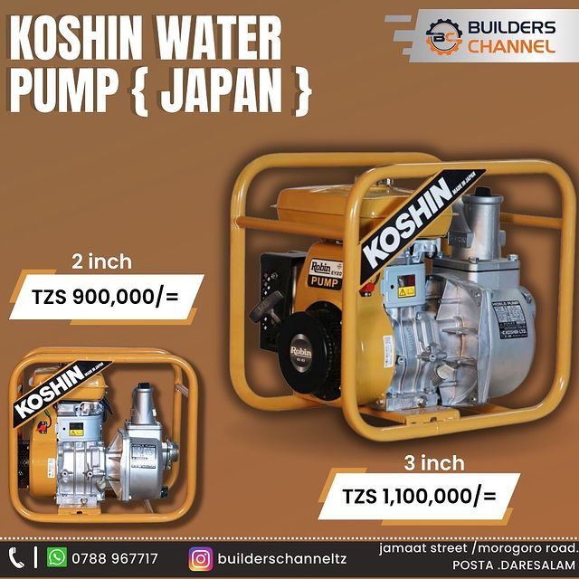 Takeer - KOSHIN WATER PUMP ZA JAPAN ZIPO OFISINI KWETU 

Contact us : 
