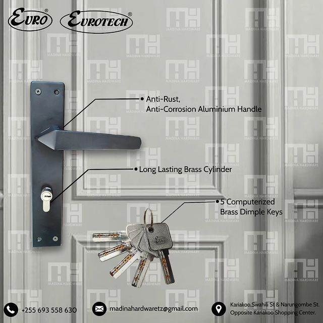 Takeer - EURO HIGH QUALITY MORTISE LOCKSET

Available Wholesale and Retail

Kindly Call/Whatsapp on for more information.