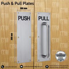 Takeer - PULL/PUSH PLATES

Stainless Steel Pull/Push plates available

For any more information, kindly contact on 
        