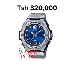 Takeer - Casio
Tzs 290,000 - 320,000
Original By Casio 2 Years international Warranty

• stainless steel Band
• 50 meters Water Resistant
• Mineral Glass
• ...