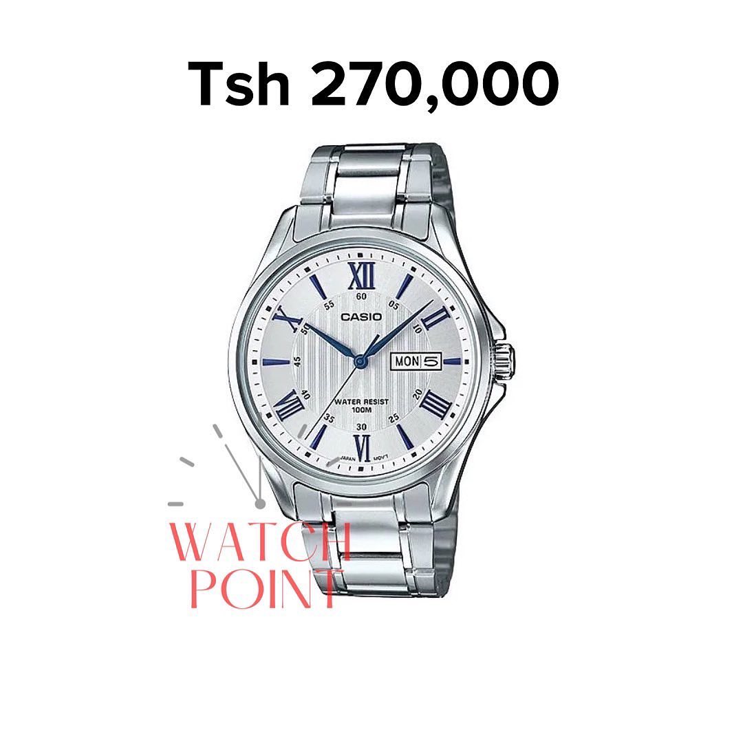 Takeer - Casio
Tzs 260,000 - 270,000
Original By Casio 2 Years international Warranty

• stainless steel Band
• 50 meters Water Resistant
• Mineral Glass
• ...