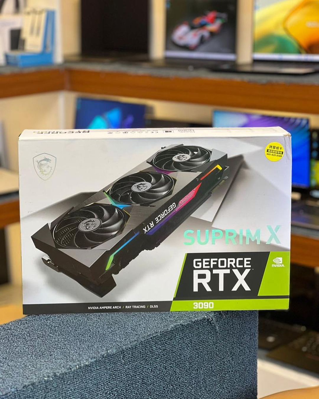 Takeer - Nvidia Geforce RTX 3090 Suprim
24GB Dedicated
Brand: MSI 
Memory type:GDDR6X
Bus Width:384bit

Asking price:2,800,000/=
WhatApp,Calls: