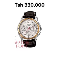 Takeer - Casio restocked 
Tzs 260,000 - 330,000
Original By Casio 2 Years international Warranty

• Metal Band
• 50 meters Water Resistant
• Mineral Glass
•...