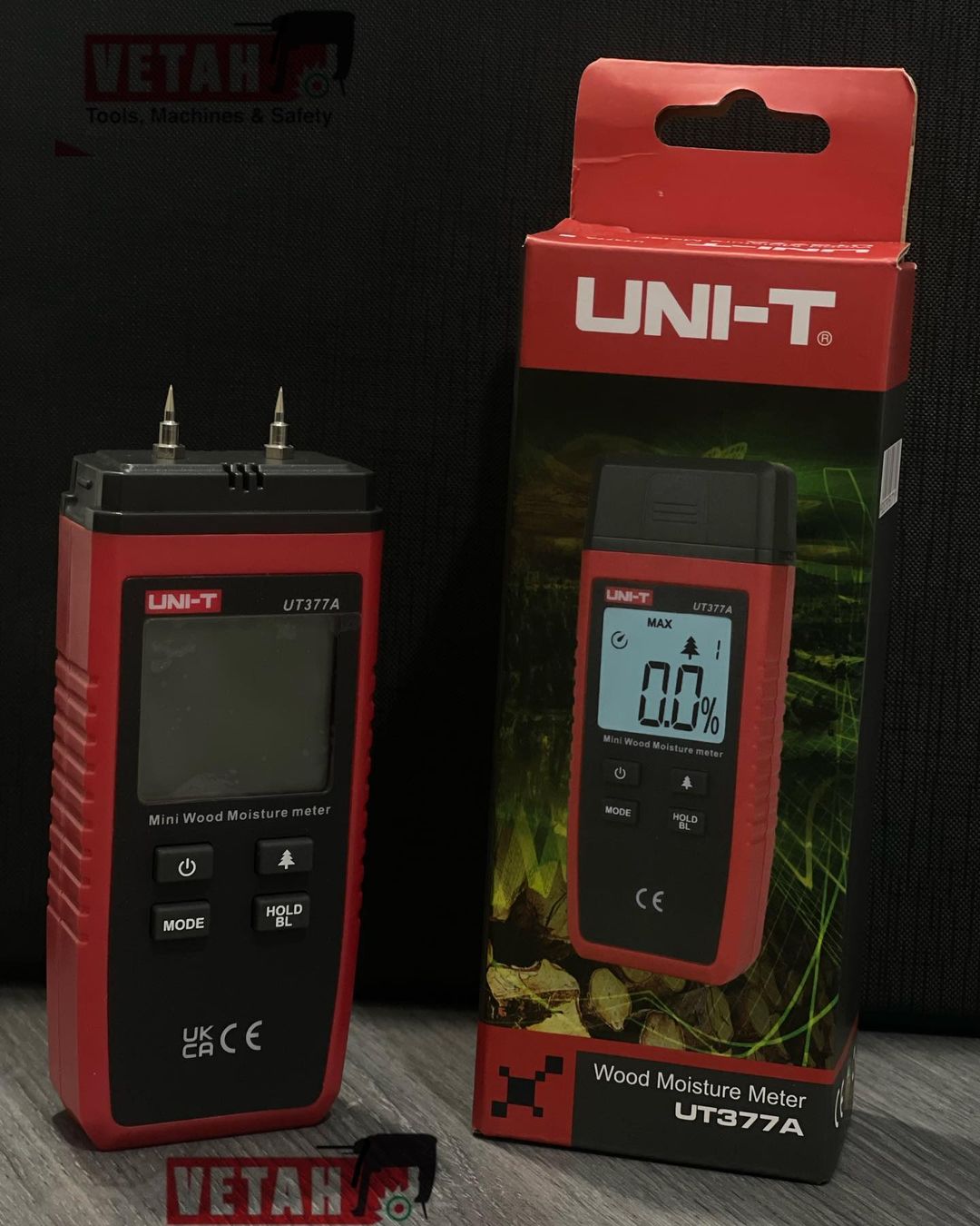 Takeer - Wood Moosture Meter UT 377A

UT377A is a digital meter designed to measure the moisture content of wood, paper, plywood, and other wooden materials...