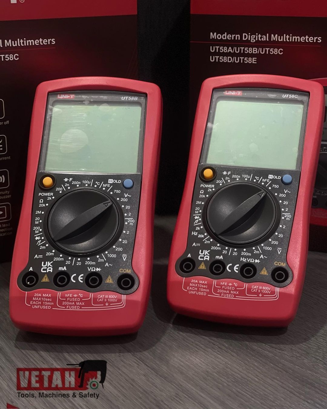 Takeer - General Digital Multimeter UT 58B and Ut 58C

UT58 series is a safe and reliable manual range digital multimeter that is easy to operate. Its large...