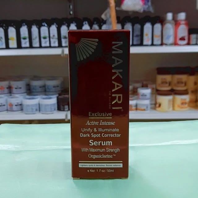 Takeer - MAKARI EXCLUSIVE TONING SERUM

✅PROMOTES SKIN TONE CLARITY COMPLEXION UNIFORMITY

✅USED TO SPOT TREAT AND REMOVE AREAS OF DISCOLORATION OF FACE AND...