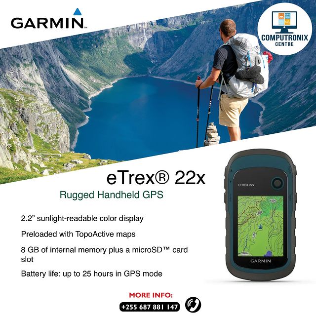 Takeer - Exploring the World, One Waypoint at a Time 🌍📍
The Garmin eTrex 22x GPS - Your Ultimate Adventure Companion! 🗺️⛰️
Navigate the great outdoors wi...