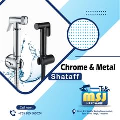 Takeer - Shataff Imara za Chuma, rangi ya Silver na Nyeusi zipo.
Utavunja Tiles na hiyo Shataff ila sio Shataff yenyewe. Karibu MSJ HARDWARE..
            