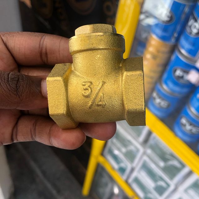 Takeer - Return valve 3/4 available 

Location 📍:Gerezani Kariakoo 

Delivery 🚚:Available ✅

☎️