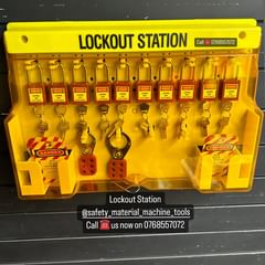 Takeer - New Arrivals 💥💥 LOCKOUT STATION 

MATERIAL USED
📌Abs
📌Nylon
📌Polycarbonate 
📌Polypropylene 

LOCK TYPE
📌Key Lock

SPECIAL FEATURES 
📌Key Lo...