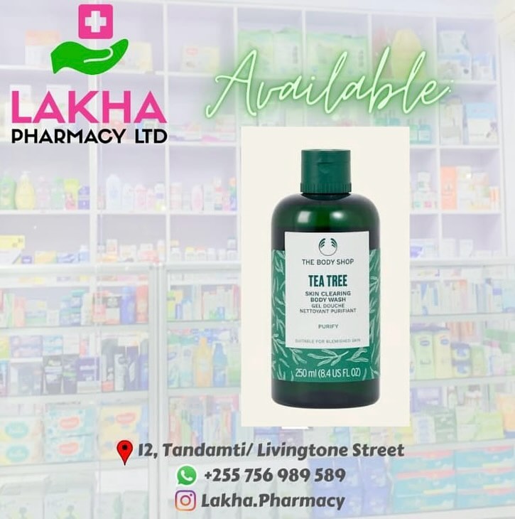 Takeer - THE BODY SHOP Tea Tree Skin Clearing Body Wash 48,000
FOR OILY, BLEMISHED SKIN PURIFYING
BENEFITS 
🌱Targetsimperfections on your body. 
🌱skin wil...