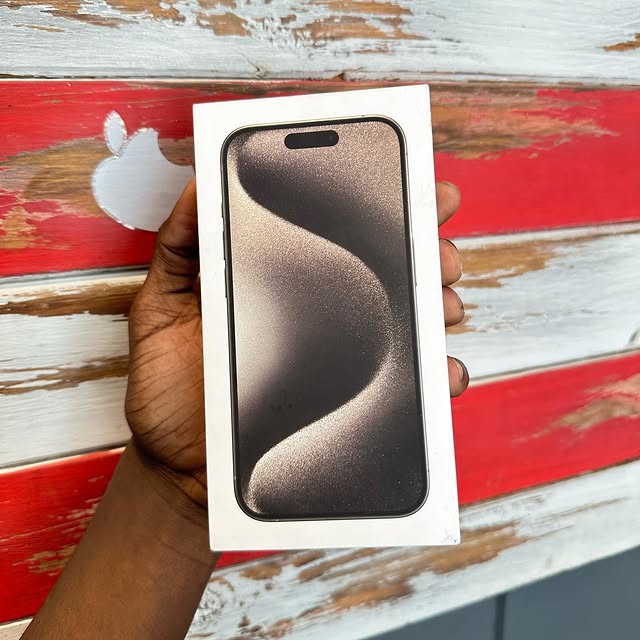 Takeer - OFFER OFFER OFFER.
Get your original Brand New  iPhone 15 pro 128gb  for just 3,150,000/= tshs FIXED ,TRA version 
.
✅Exchange Allowed
.
Warranty =...