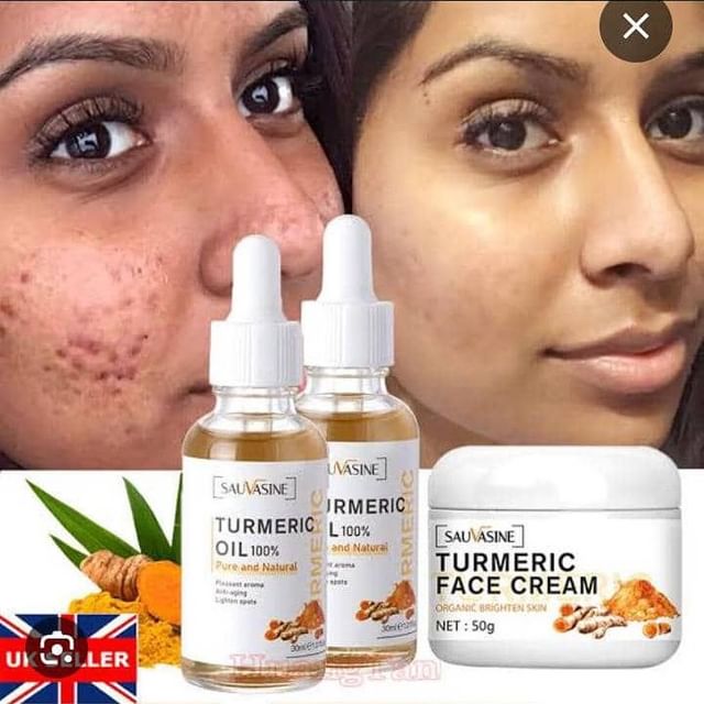 Takeer - TURMERIC SET UNAPATA CREAM  NA SERUM MOJA KWA TSH 22,000🔥👌HII SET UKIPAKA USONI INASAIDA KWA WENYE CHUNUSI,MABAKA SUGU,MAKOVU NA INATAKATISHA PIA...