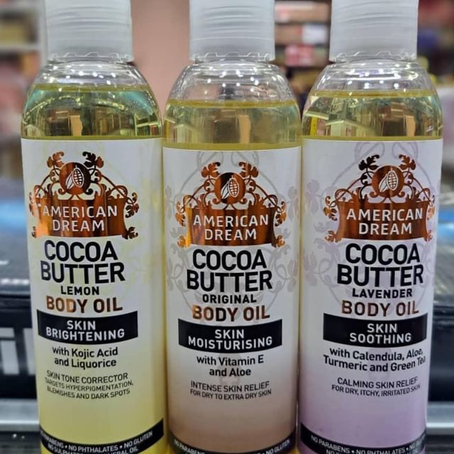 Takeer - AMERICNA DREAM COCOA BUTTER BODY OIL OG TSH 18,000 JUMLA 15,000🔥👌usafiri free znz to dar🔥👌