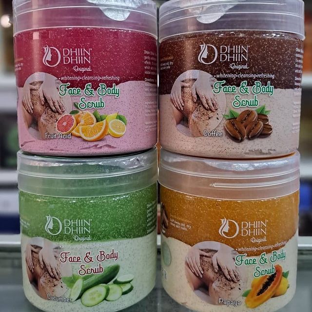 Takeer - DHIIN DHIIN FACE AND BODY SCRUB OG TSH 13,000🔥👌MUNOTAKA KUTAKATISHA NGOZI ZENU😍……usafiri free znz to dar👌