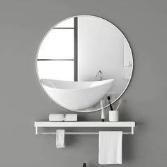 Takeer - White color mirror 🪞 complete with shelf 
Price 110,000 
Free delivery 🚚 
Call 📞 or Welcome 🙏 