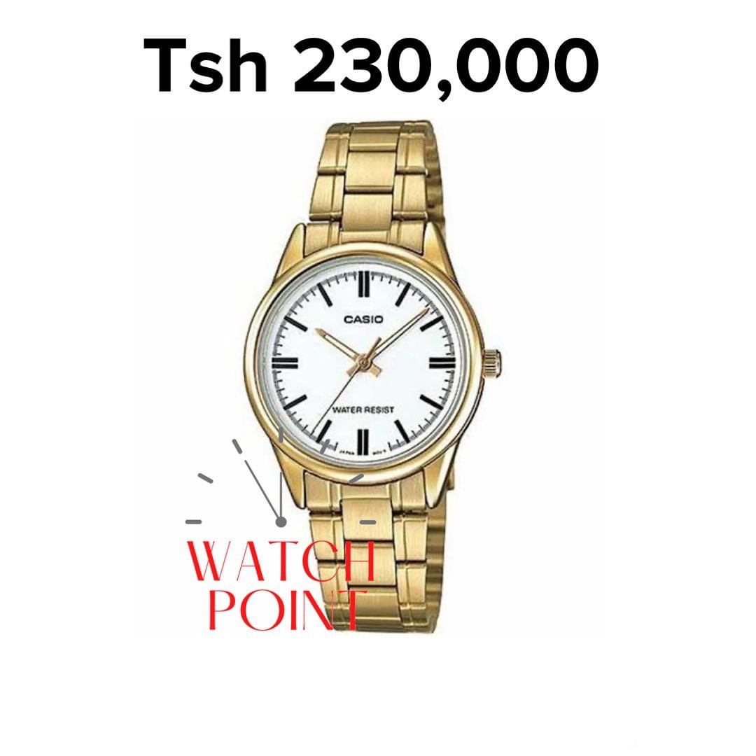 Takeer - CASIO LADIES
Tzs 200,000 - 230,000
Original By Casio 2 Years international Warranty

• Stainless Steel Band
• 50 meters Water Resistant
• Mineral G...