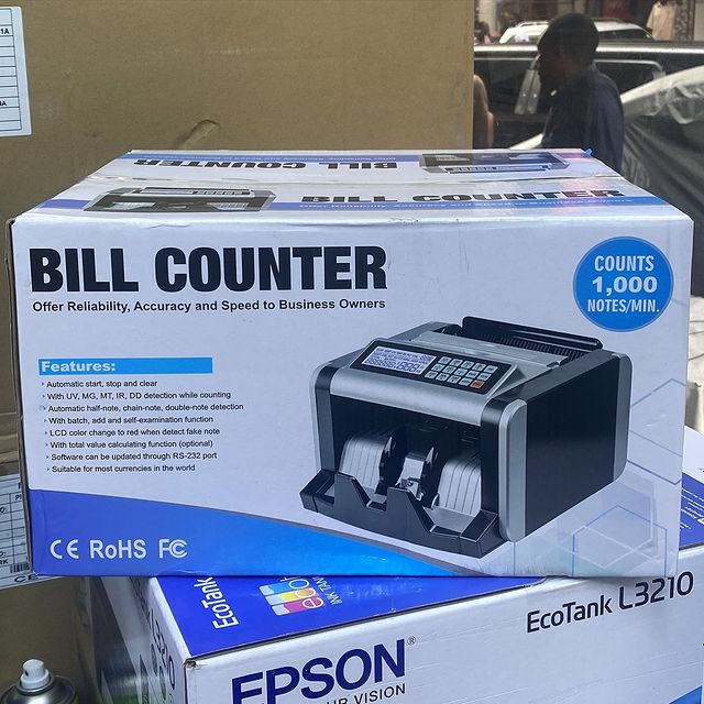 Takeer - Bill Counter zinapatikana kwa bei za jumla na rejareja 

Contact us now for your order 🛒
Call : 

Tunapatikana kariakoo mtaa wa kipata na kongo.

...