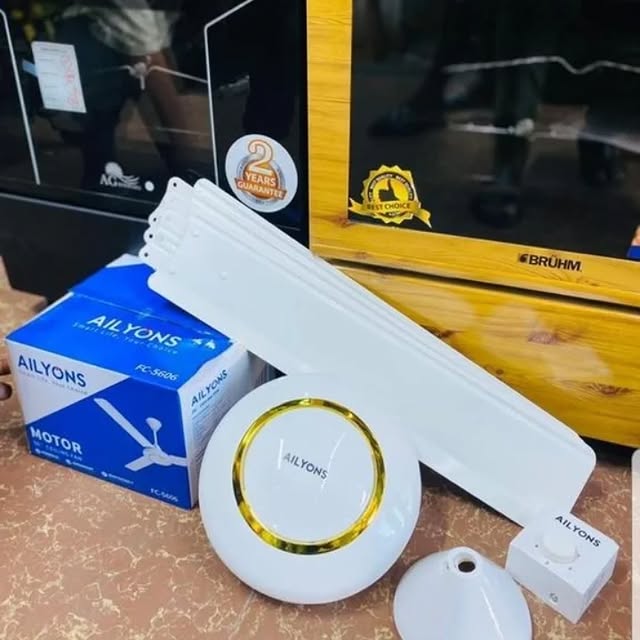 Takeer - Pangaboy/Ceiling  fan

Brand : Ailyons
Size 56
Bei ni 120,000

Kwa Dar around town free delivery 
Mikoani pia tunatuma kwa gharama za mteja.

Piga/...