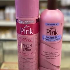 Takeer - LUSTER PRODUCTS

Pink Sheen Spray 
✅ Lightweight conditioning formula
✅ Provides beautiful long-lasting shine to all textures and styles
✅ Enriched...