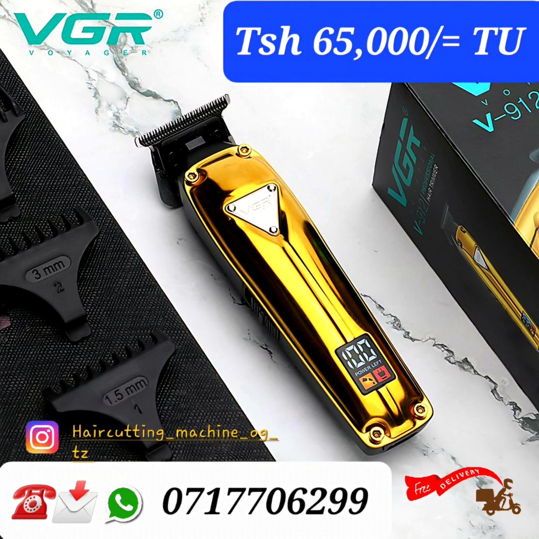 Takeer - 🙏(OUT OF STOCK)🙏Mzigo umeisha mpka badae

VGR SUPER HAIR TRIMMER OG !!!
 MASHINE MAALAMU YA KUNYOA NDEVU,NYWELE NA KUCHONGA vizuri Kwa Tsh. 65,00...