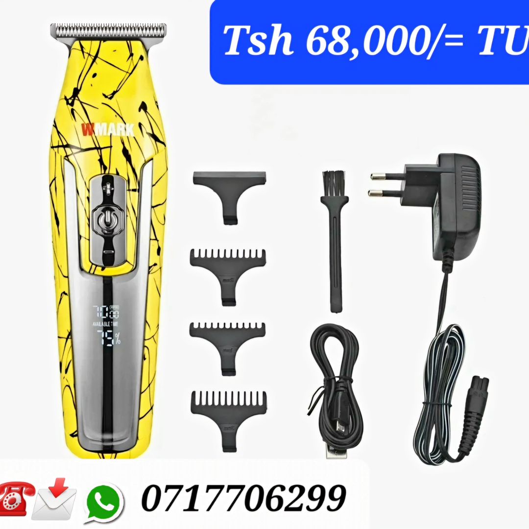 Takeer - 🙏(OUT OF STOCK)🙏Mzigo umeisha mpka badae

💥 WMARK WMARK C24 Y  HEAVY-DUTY 4 SPEED ADJUSTMENT WIRELESS SHAVING MACHINE OG TSH 68,000/= TU.. ONE O...