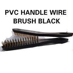 Takeer - PVC HANDLE WIRE BRUSH BLACK