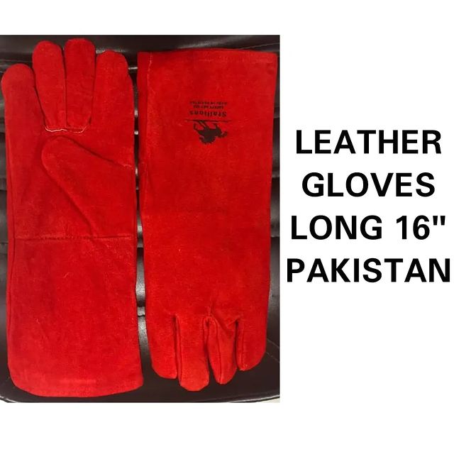 Takeer - LEATHER GLOVES LONG 16" PAKISTAN